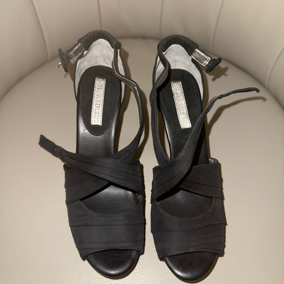 Banana Republic Shoes - Banana Republic Black Heels with Ankle Strap